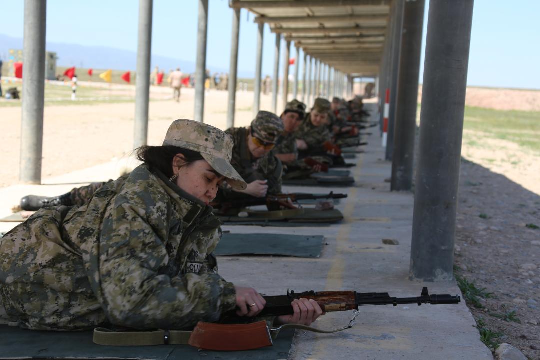 Состязания по стрельбе прошли на полигоне регионального командования «Юг»