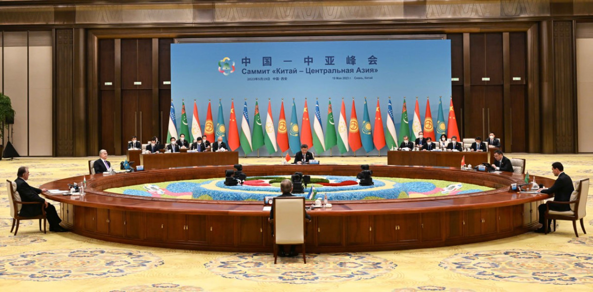 Президент выступил на первом Саммите «Центральная Азия – Китай»