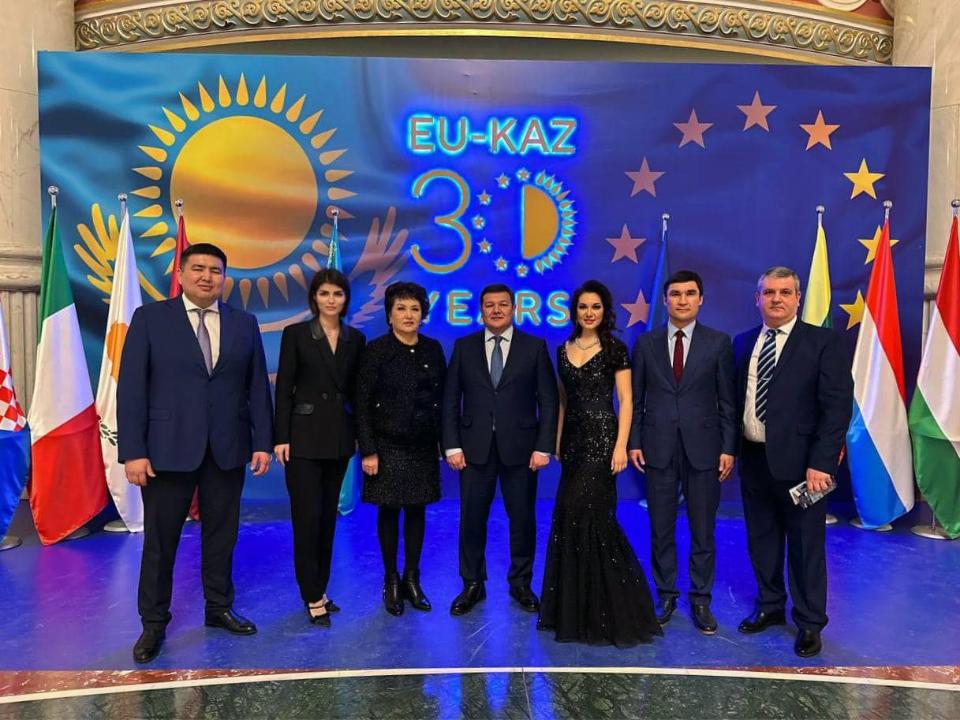 Казахстан и Евросоюз отметили 30-летие дипломатических отношений