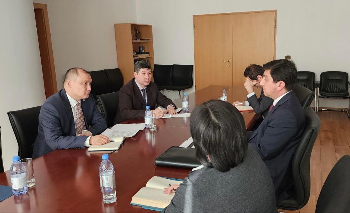 Канат Тумыш встретился с послом Турецкой Республики