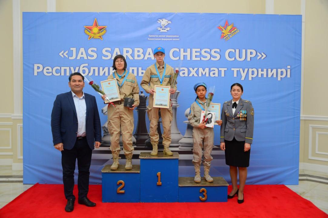 В Астане прошел турнир по шахматам среди воспитанников «Жас сарбаз»