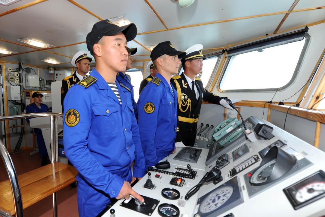 Военно-морским силам Казахстана – 30 лет
