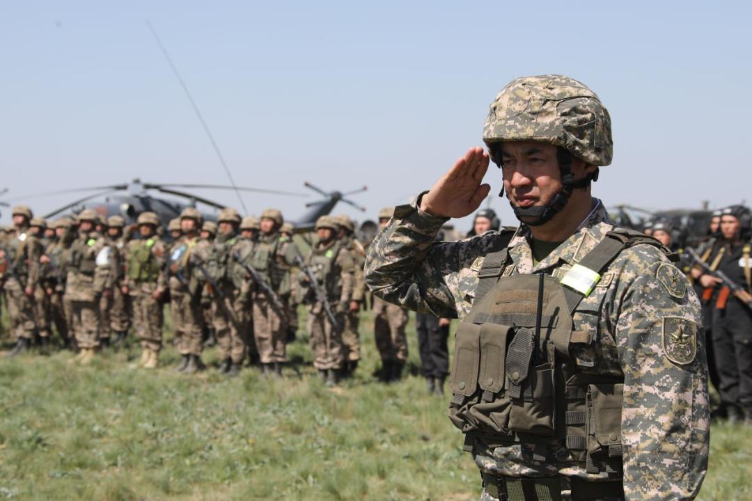 30-летний юбилей отмечают Сухопутные войска Казахстана
