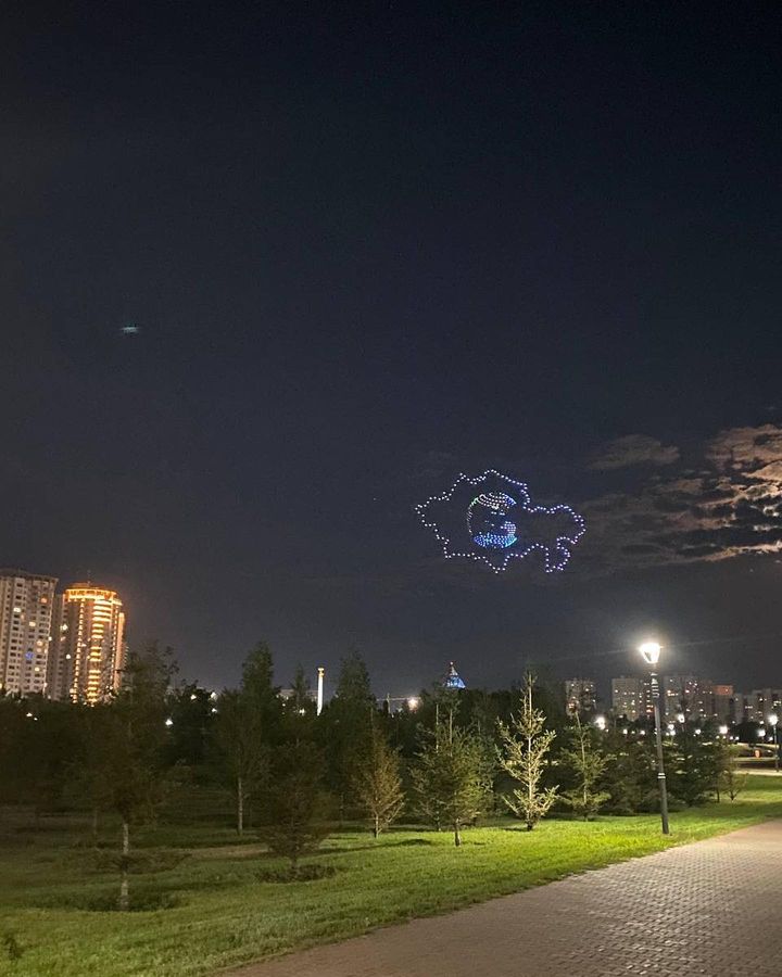 Астана күнінде дрондар ерекше шоу көрсетті