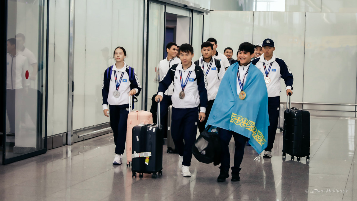 Казахстанские дзюдоисты вернулись с чемпионата мира с медалями