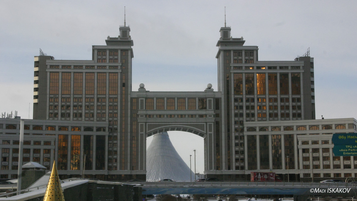 Астананың қысқы пейзажы астаналықтарды сүйсіндірді