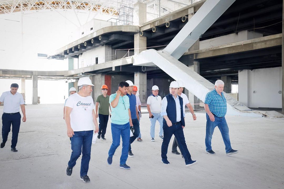 В Шымкенте строят новый терминал аэропорта