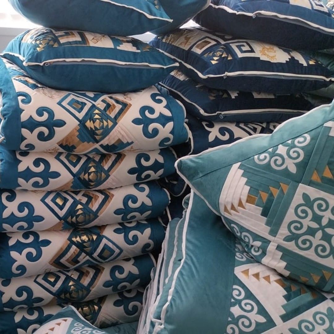 Кызылординская бизнесвумен запустила производство постельного белья, взяв кредит под 5%