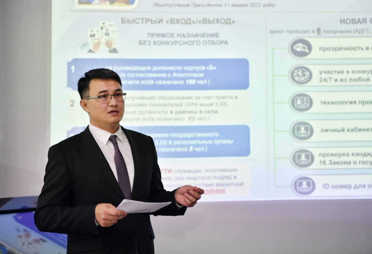 Как в Казахстане сдать подать на вакансию госслужащего онлайн