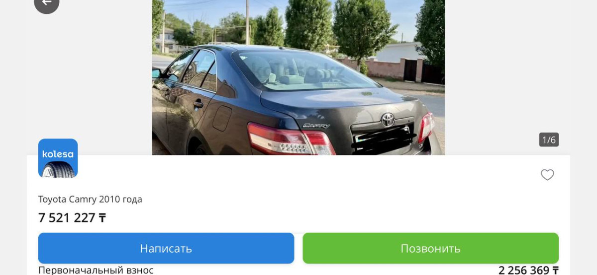 Электрокары набирают популярность в Казахстане, Toyota Camry теряет позиции