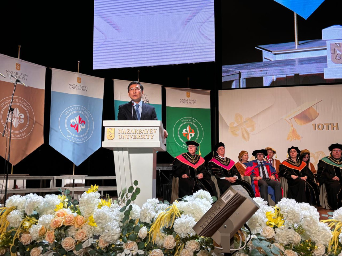 В Назарбаев Университете прошла юбилейная церемония вручения дипломов