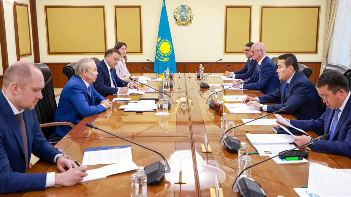 Прошла встреча премьер-министров РК и Башкортостана в Астане