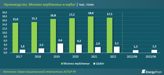 На 60% больше кумыса стали производить в Казахстане — аналитики