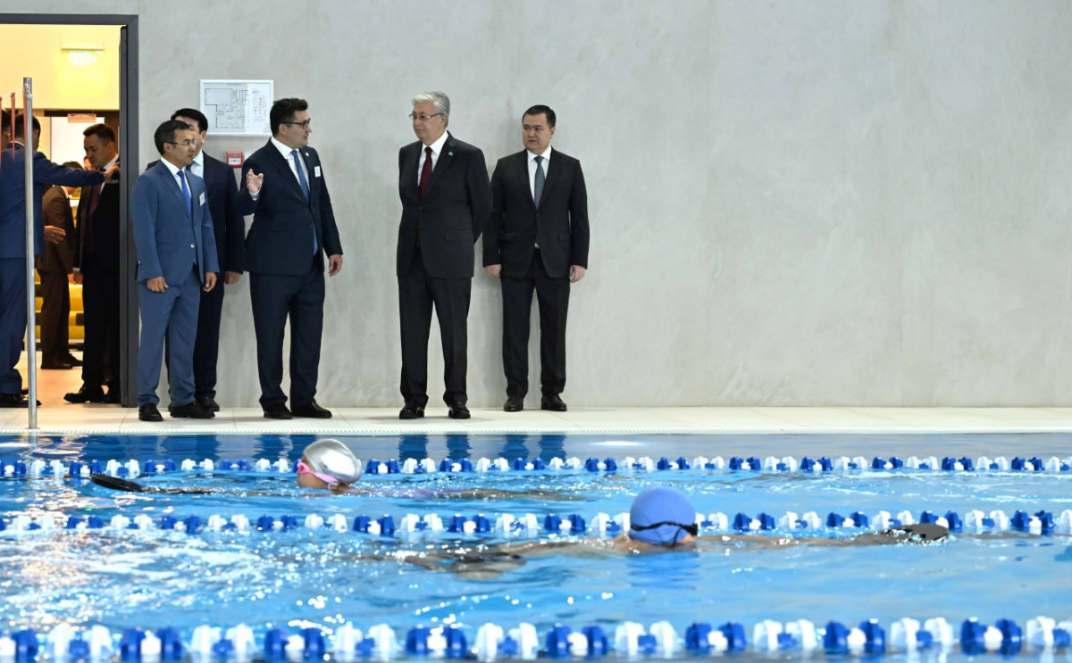Президенту Казахстана показали новый Дворец Школьников в Астане