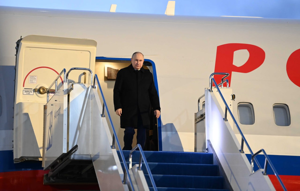 Владимир Путин прибыл в Казахстан
