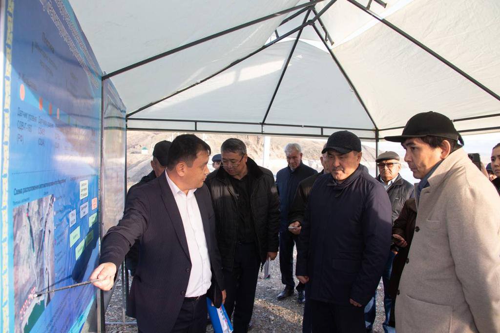Министр водных ресурсов РК Нуржигитов проверил оросительные системы в области Жетісу