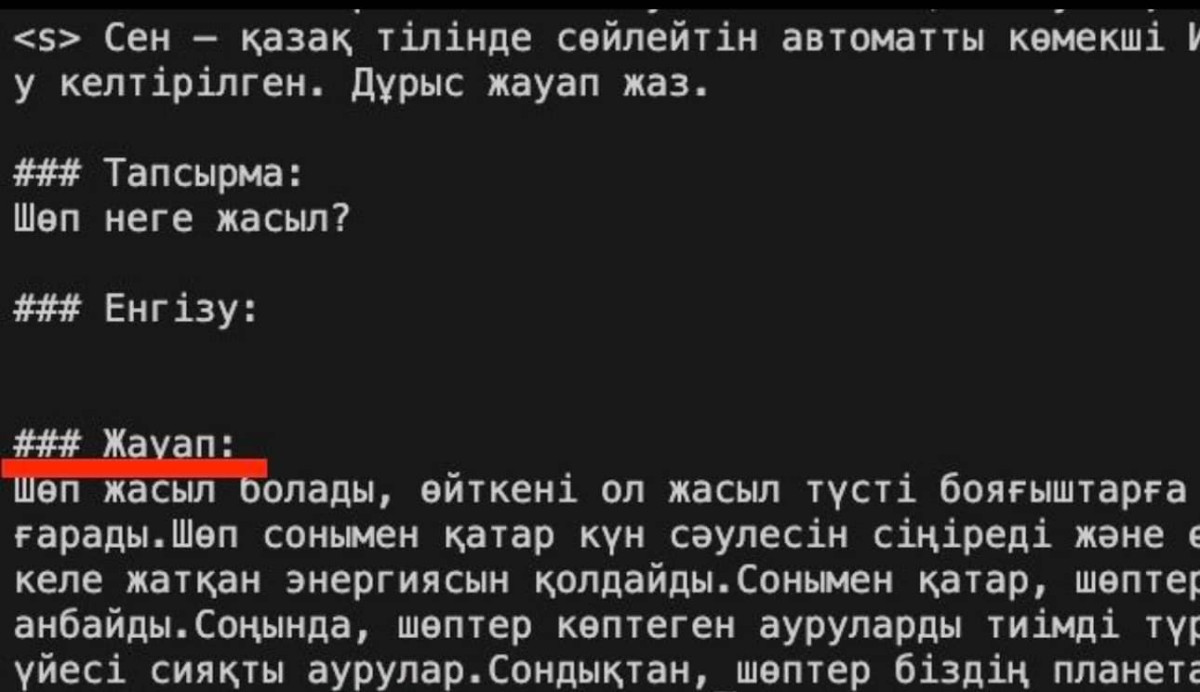Казахстанские айтишники разрабатывают отечественную версию ChatGPT