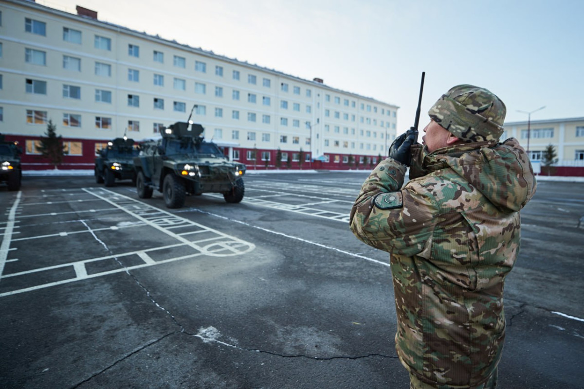 Национальная гвардия готовится к Параду Победы в Астане: масштабное шествие в честь 80-летия Великой Победы