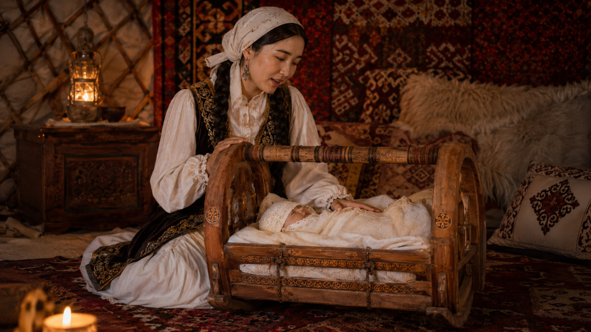 Бесік был не просто колыбелью/ <span style="font-weight: 400;">©El.kz/ Марина РУЗМАТОВА/ ИИ (ChatGPT)</span>