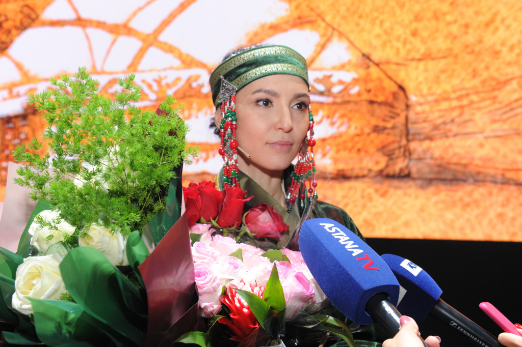 Түркістанның жаңа театрында «Бөрте» көрерменге жол тартты