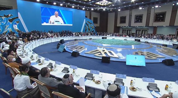 Выступление Токаева на VII Съезде лидеров мировых и традиционных религий