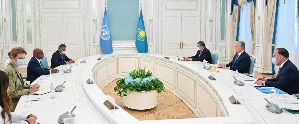 Председатель 76-й сессии ГА ООН высоко оценил реформы Токаева