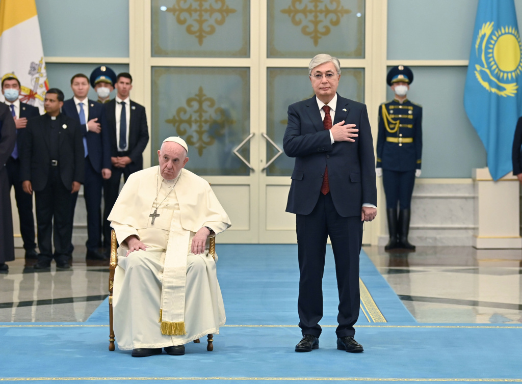 President Tokayev meets with Pope Francis