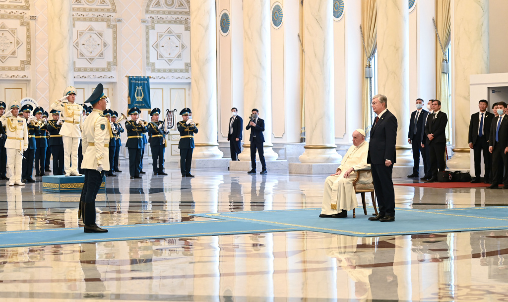 President Tokayev meets with Pope Francis