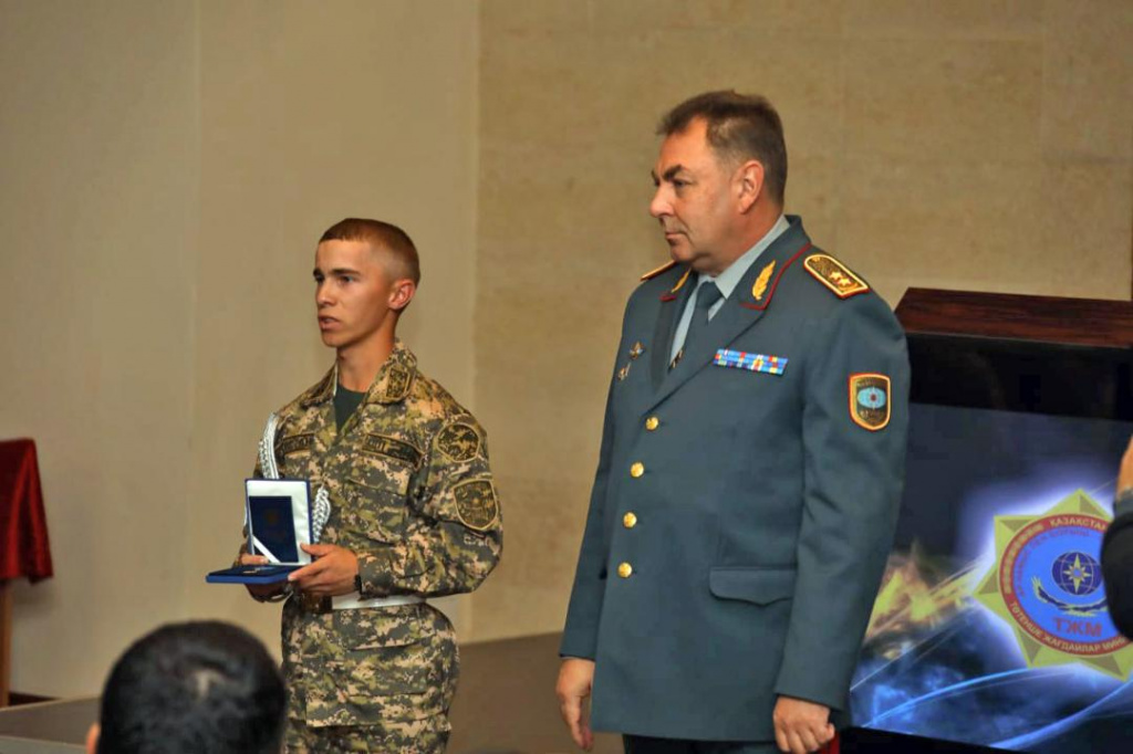 Қарулы күштердің әскери қызметшісі мемлекеттік наградаға ие болды