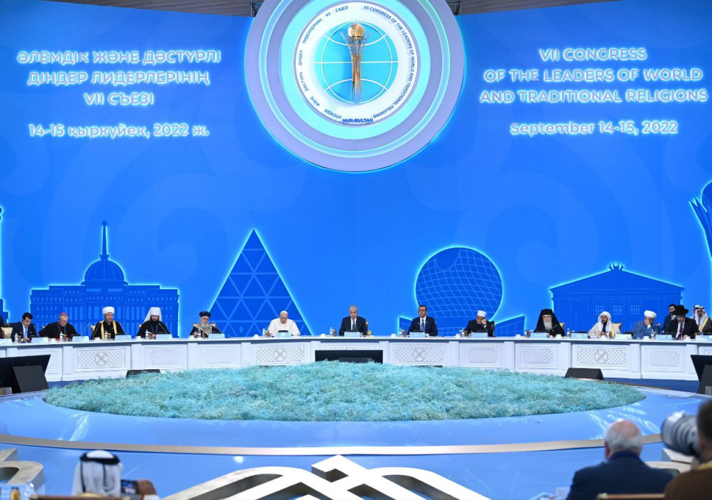 Nur-Sultan hosts VII Congress of Leaders of World Religions 