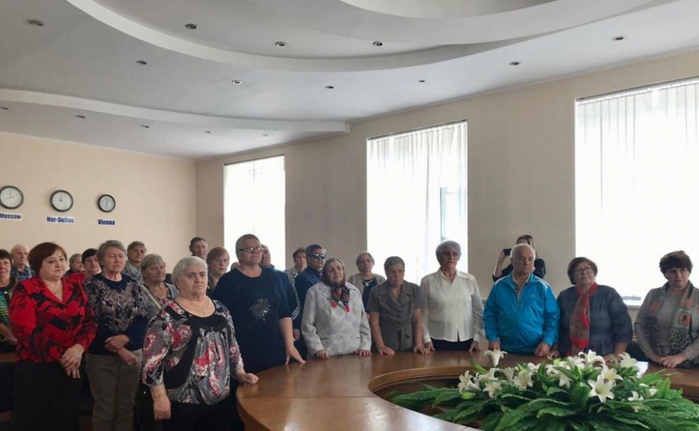 Североказахстанские немцы почтили память жертв депортации