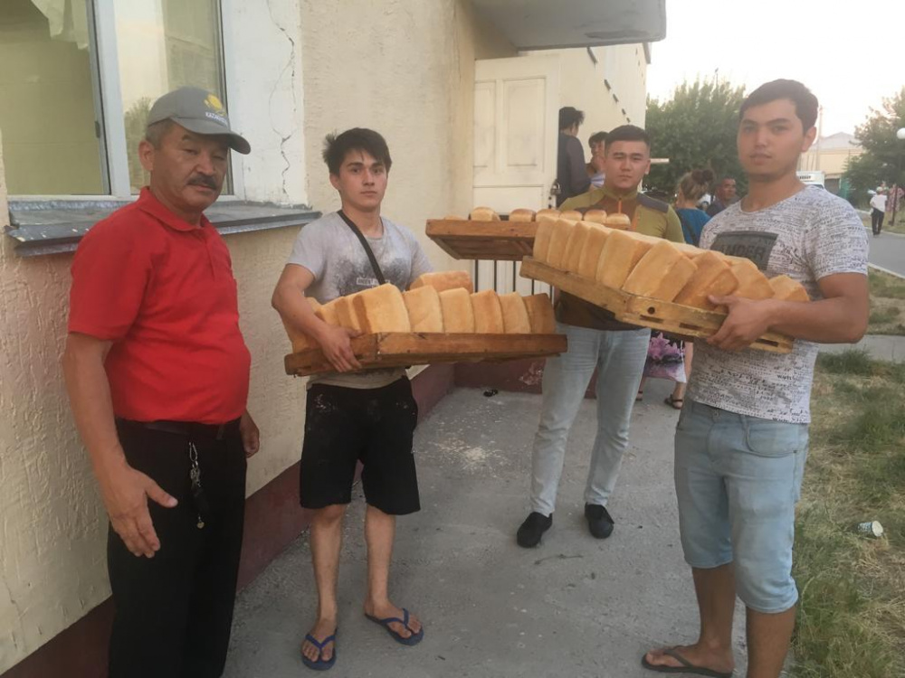 One Month Ago Assembly of People of Kazakhstan Was the First to Provide Assistance to Arys residents
