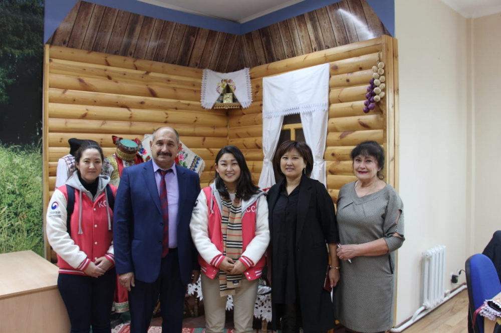   Director of Korean Cultural Center Paid Visit To Kokshetau Friendship House