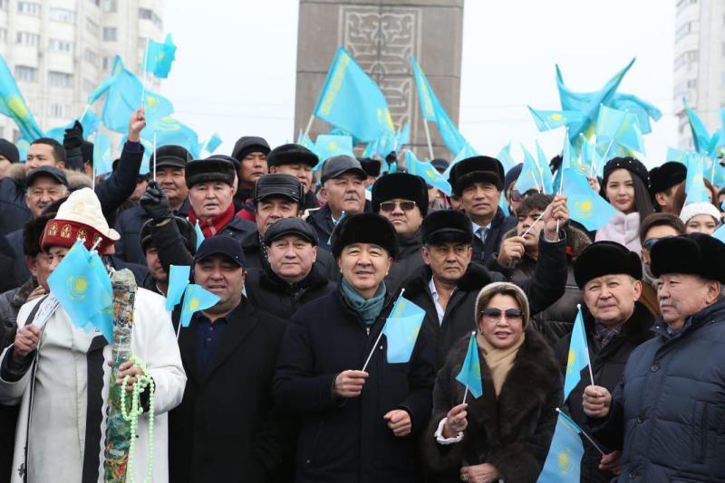 APK Almaty Supported 'Men Qazaqpyn’ Challenge