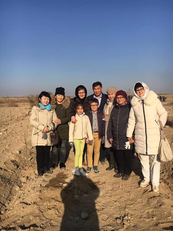 Экологический субботник прошел в Туркестанской области