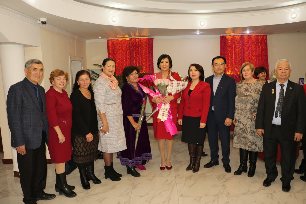 Заведующая Секретариатом АНК Кызылординской области награждена медалью «Ерен еңбегі үшін»