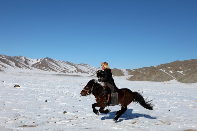 Sony Pictures снял фильм о первой девочке-беркутчи из Казахстана